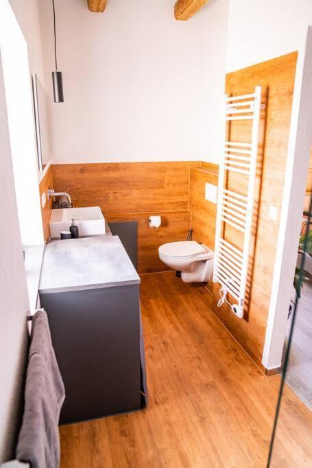 Neu Renoviertes Ferienhaus/Wohnunng Kleine Auszeit Sonnenbuhl Ngoại thất bức ảnh