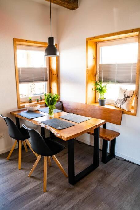 Neu Renoviertes Ferienhaus/Wohnunng Kleine Auszeit Sonnenbuhl Ngoại thất bức ảnh